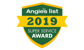 Angie's List 2019 Super Service Award Logo