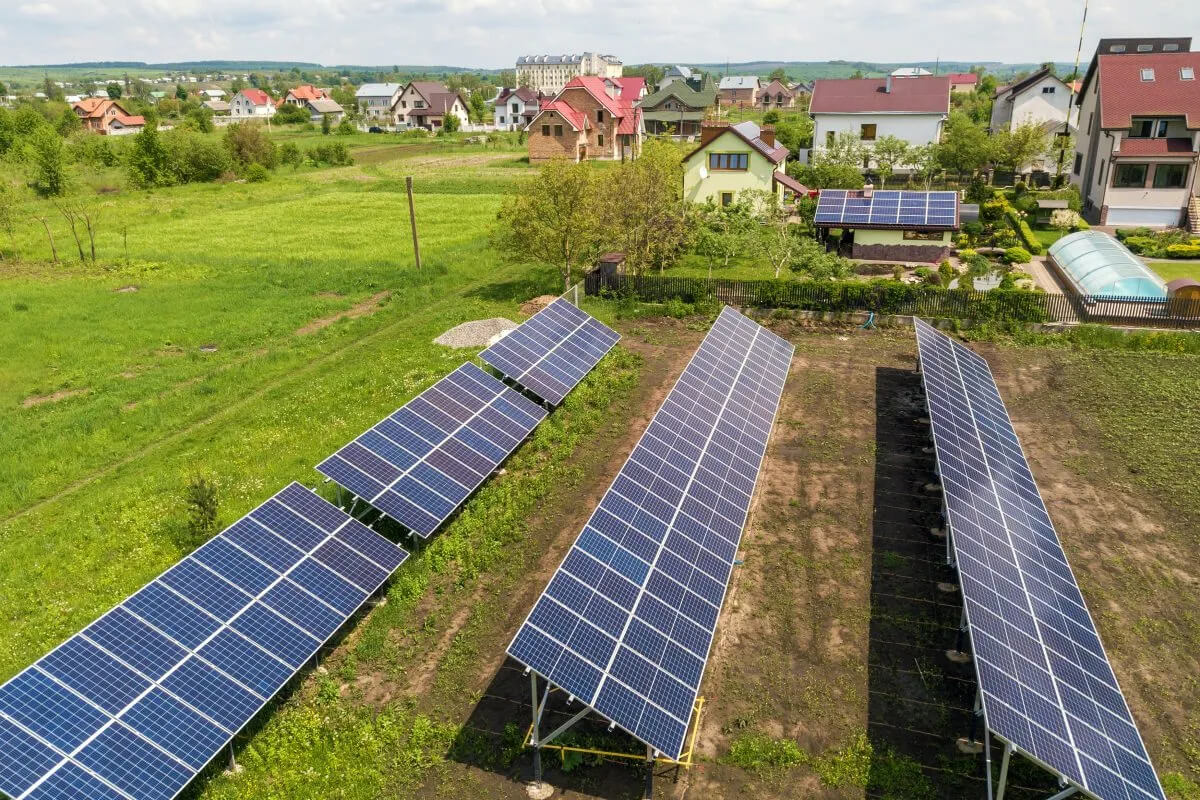 Ground Mounted Solar Panel Installation