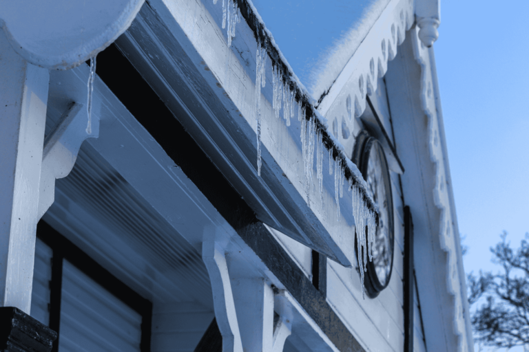 Challenges faced during winter roofing projects.