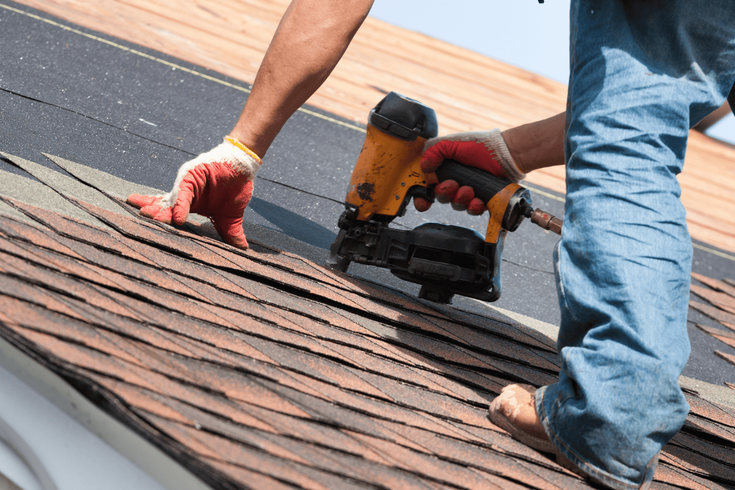 Shingle roofing installation