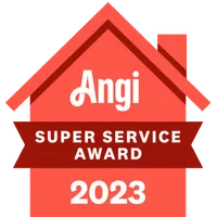 angi super service award 2023 logo